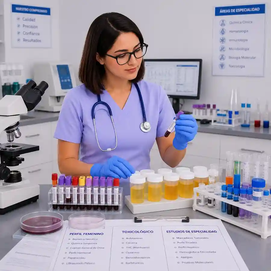 Estudios de especialidad médica avanzada de laboratorio